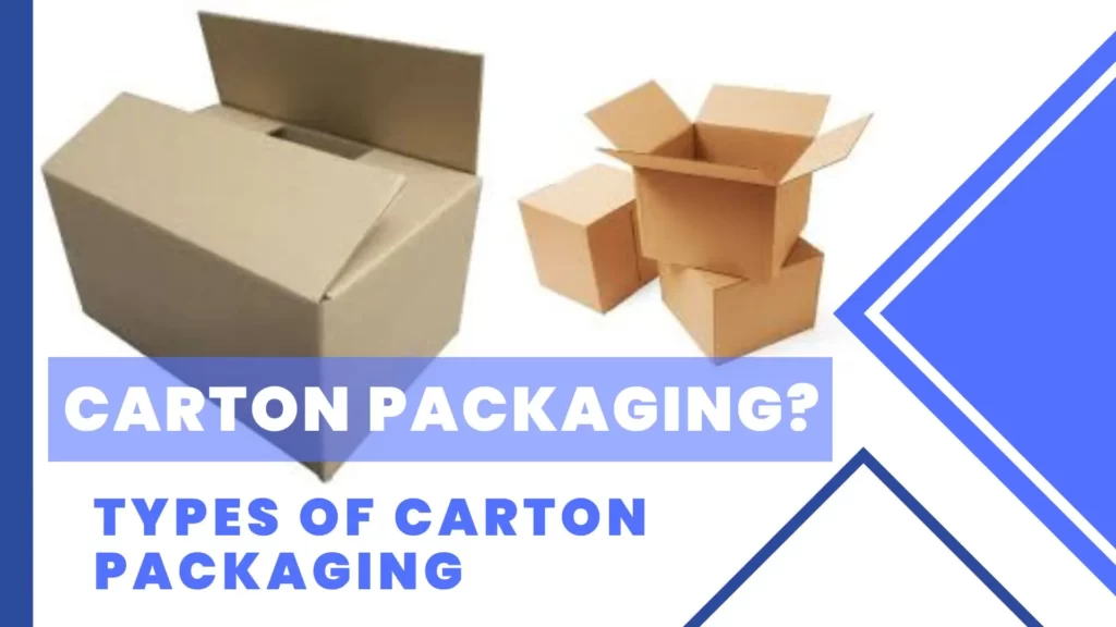 What is Carton Packaging? Types of carton packaging