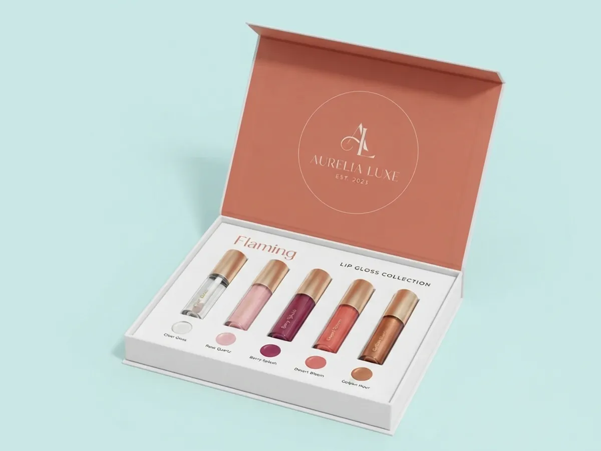 lip gloss boxes with inserts