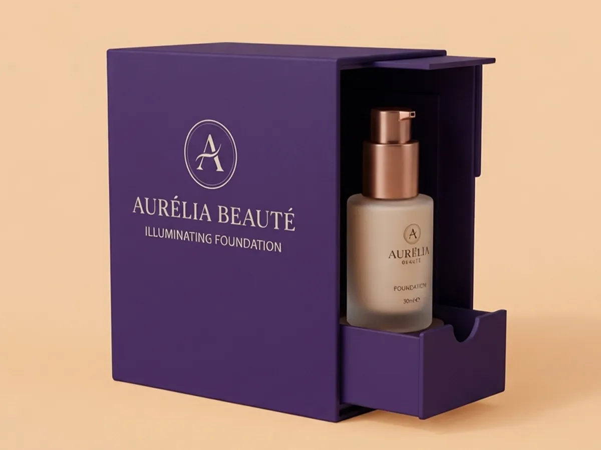 custom foundation boxes with logo
