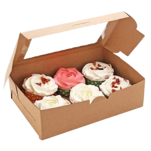 Kraft Cupcake Boxes