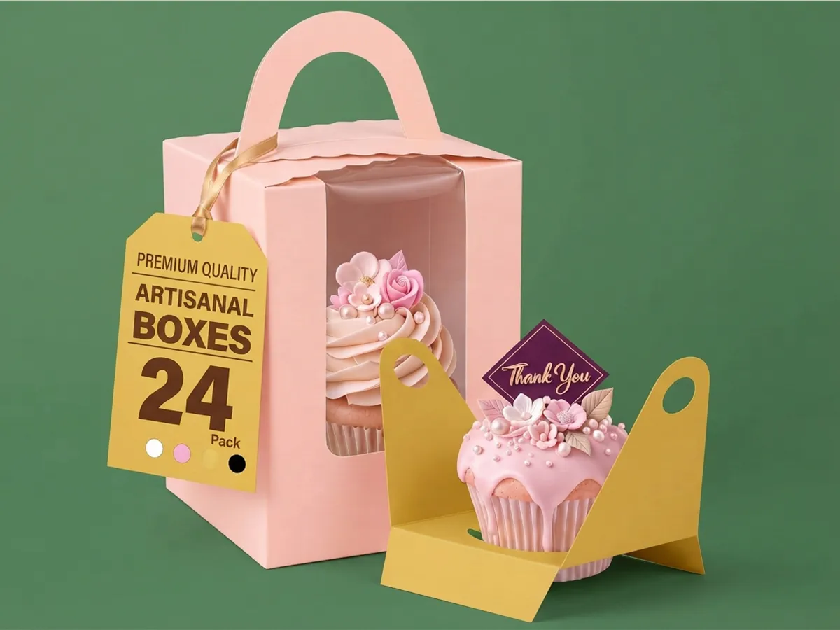 cupcake boxes with window