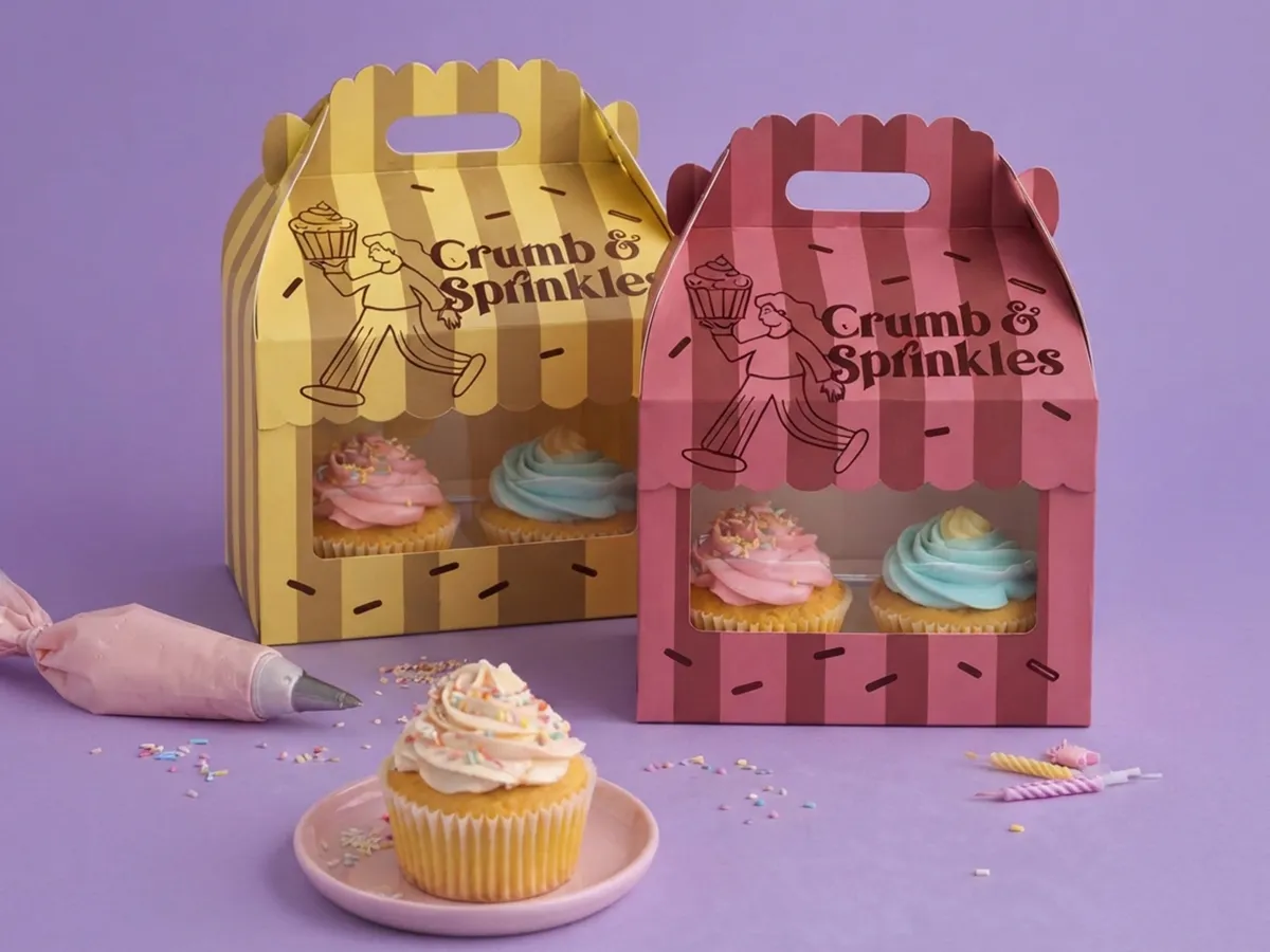 custom cupcake boxes