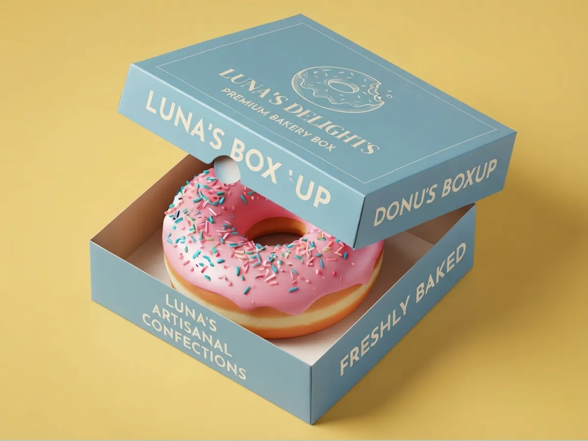custom donut boxes with logo