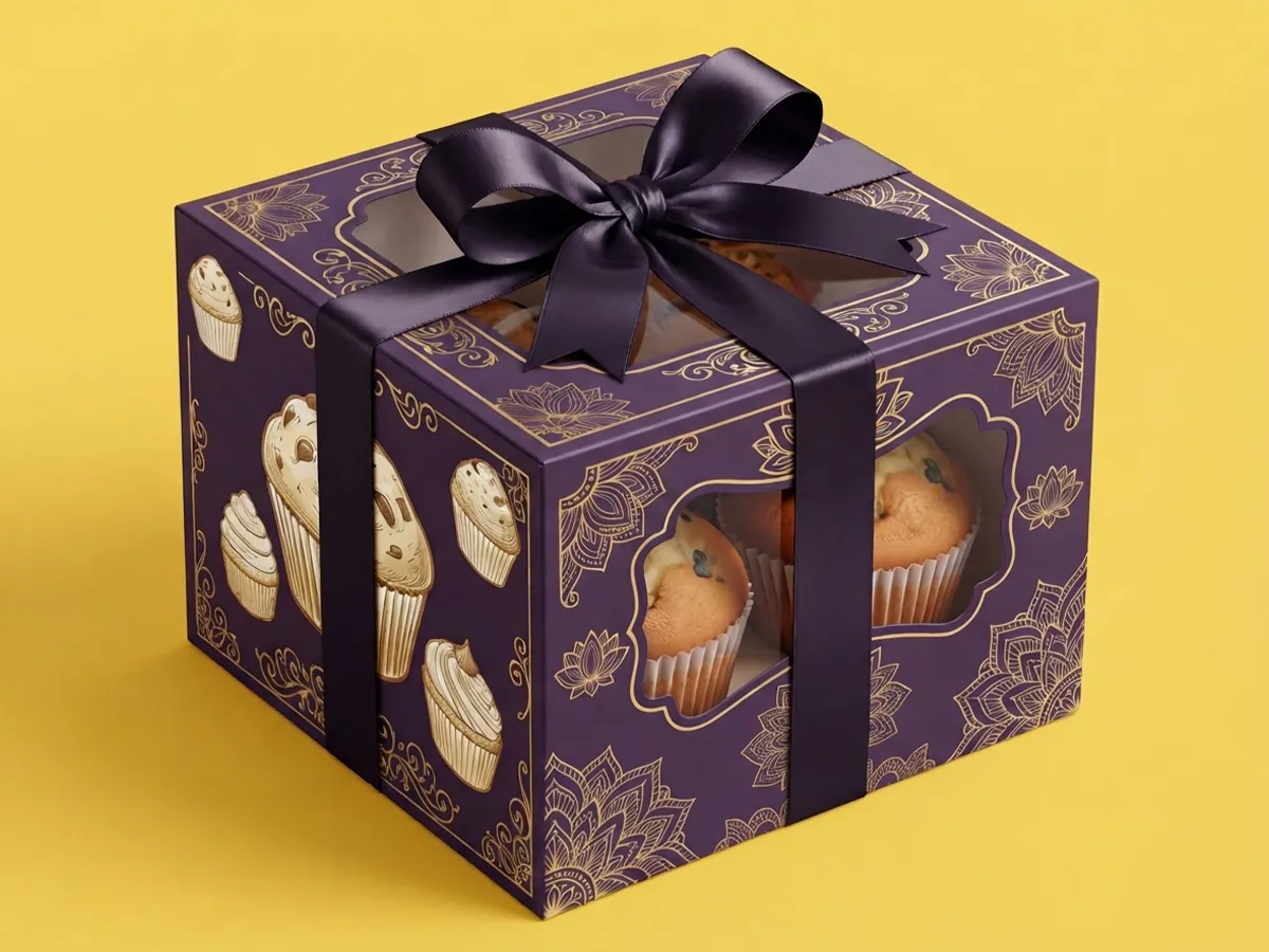 custom luxury muffin boxes