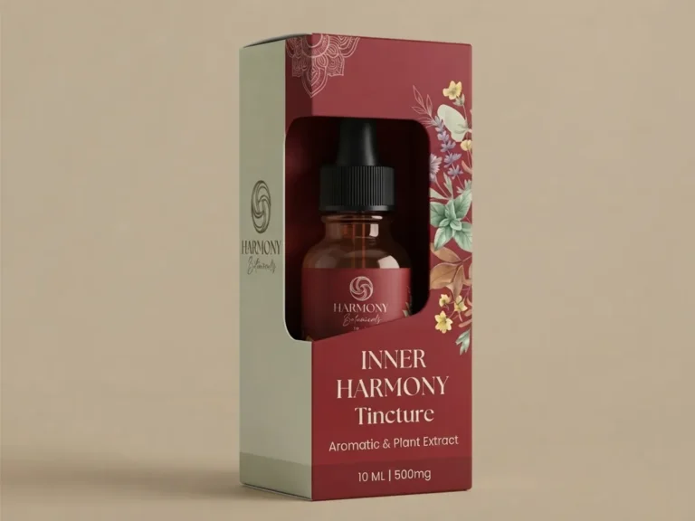 10ml bottle boxes with window