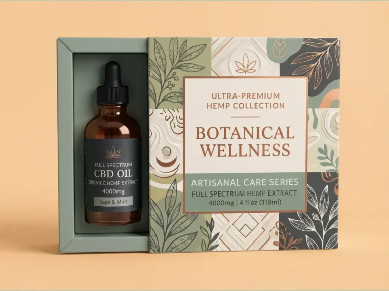 4 oz bottle boxes with logo