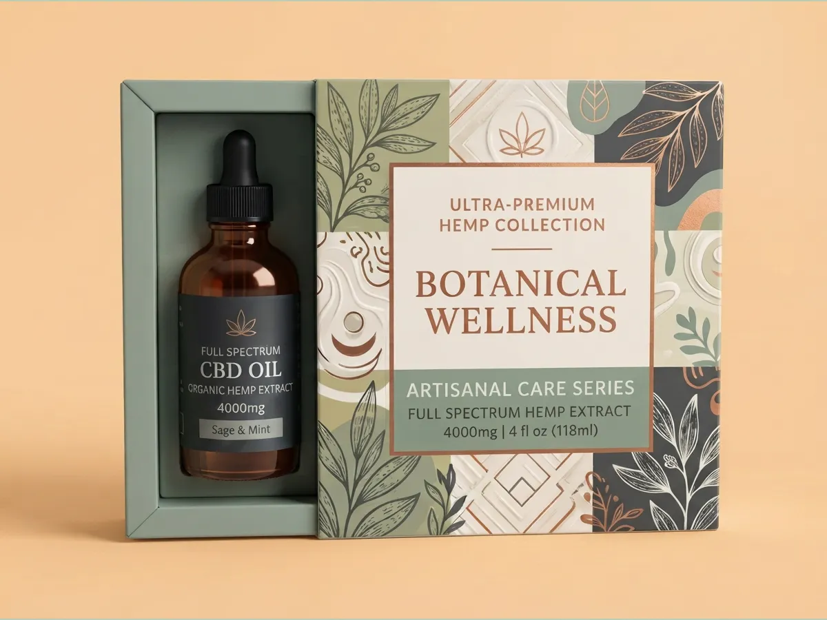 4 oz bottle boxes with logo