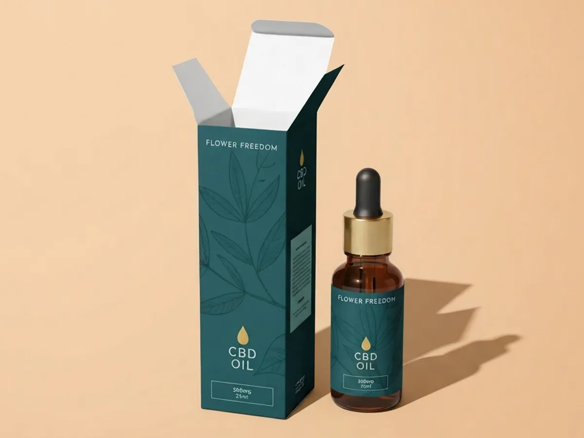 custom printed 20ml bottle boxes