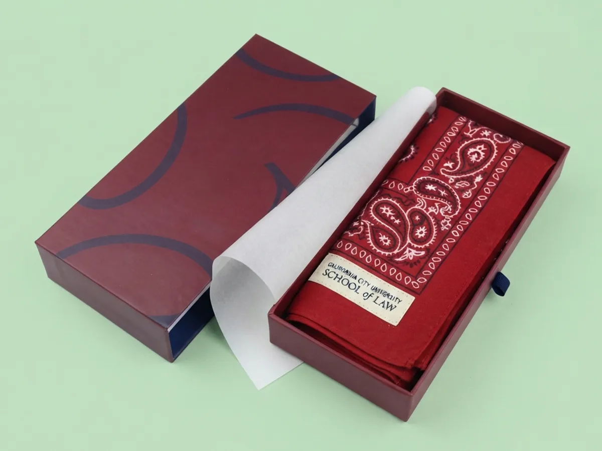 custom two piece bandana boxes