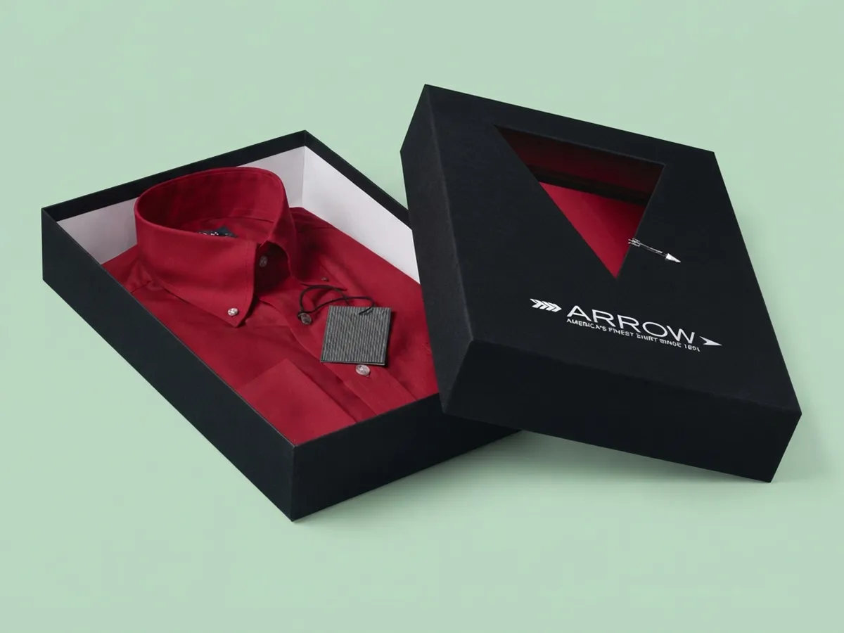 custom two piece t shirt boxes