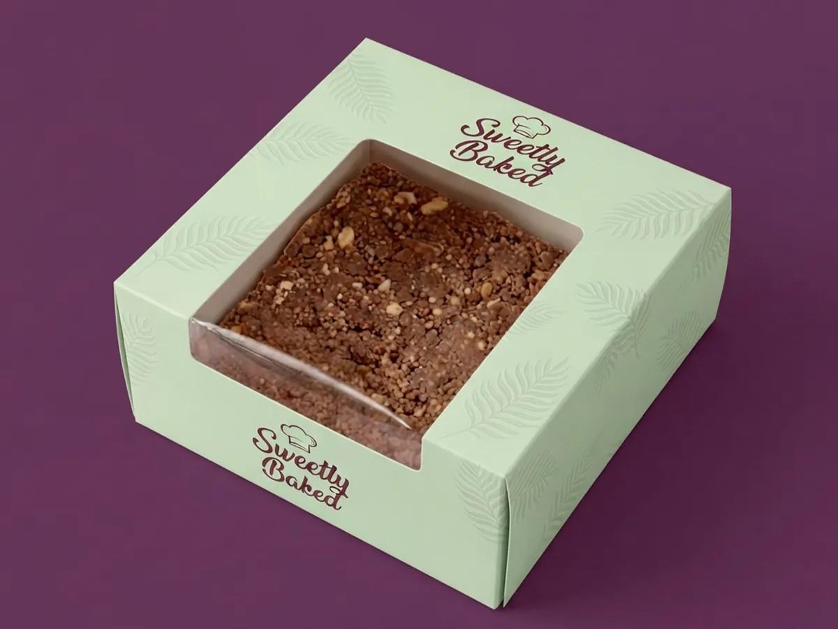 brownie boxes with logo