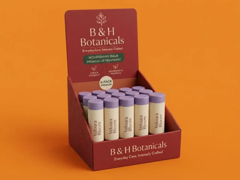custom lip balm boxes
