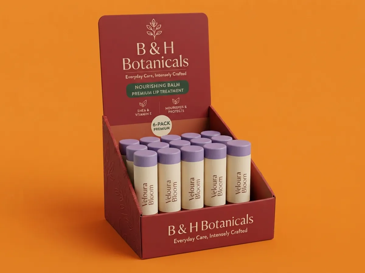 custom lip balm boxes