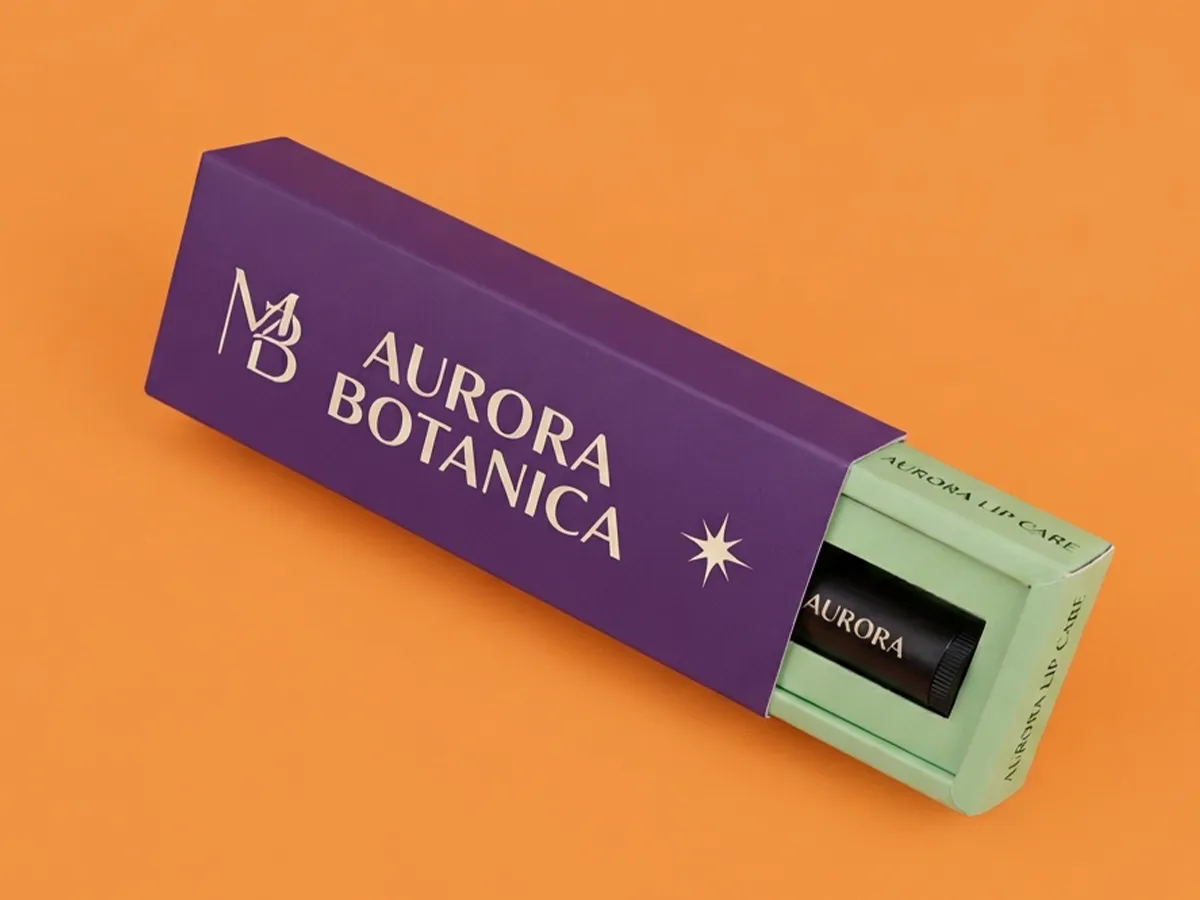 drawer style lip balm boxes