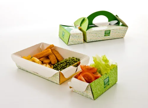 Printed food boxes