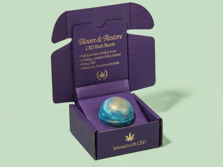 cbd bath bomb boxes
