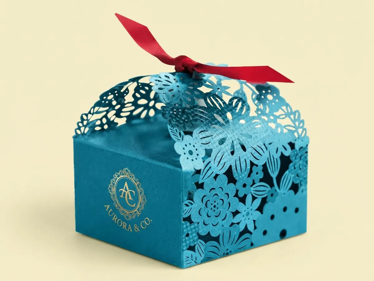 favor boxes with logo