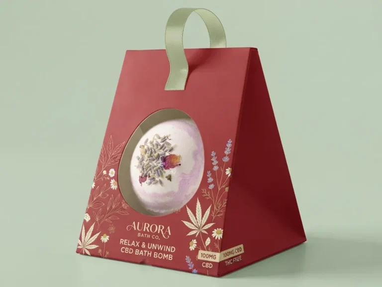 luxury cbd bath bomb boxes