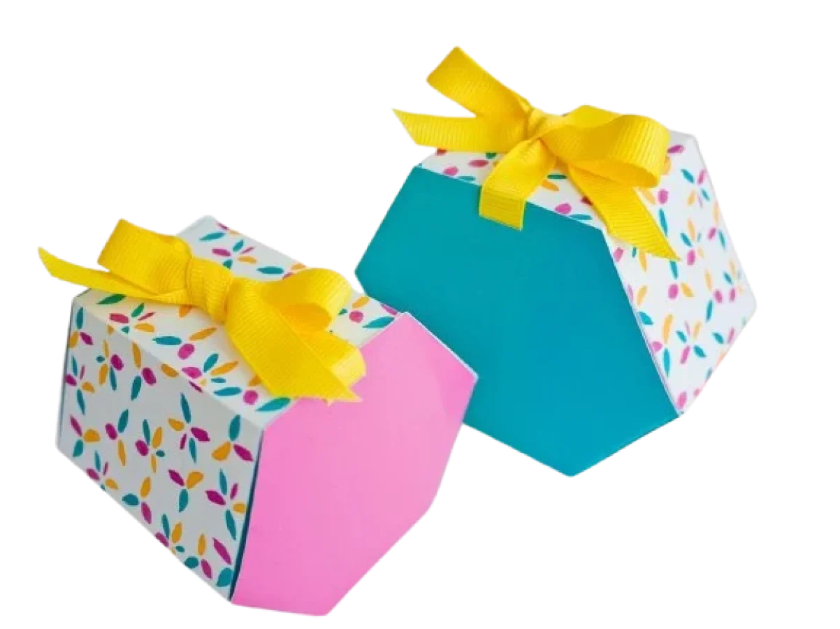Gift Hexagon Boxes