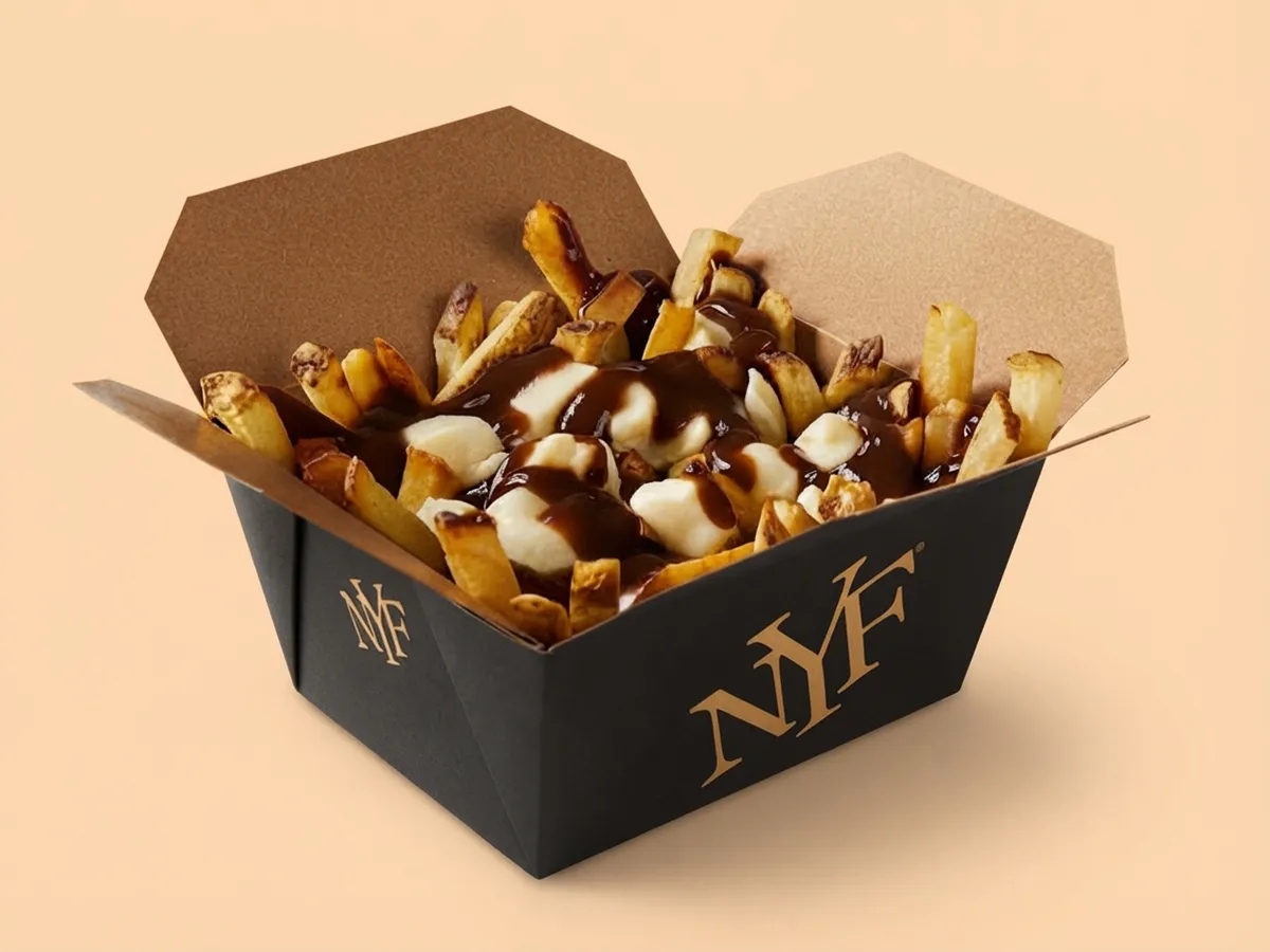 french fry boxes with logo