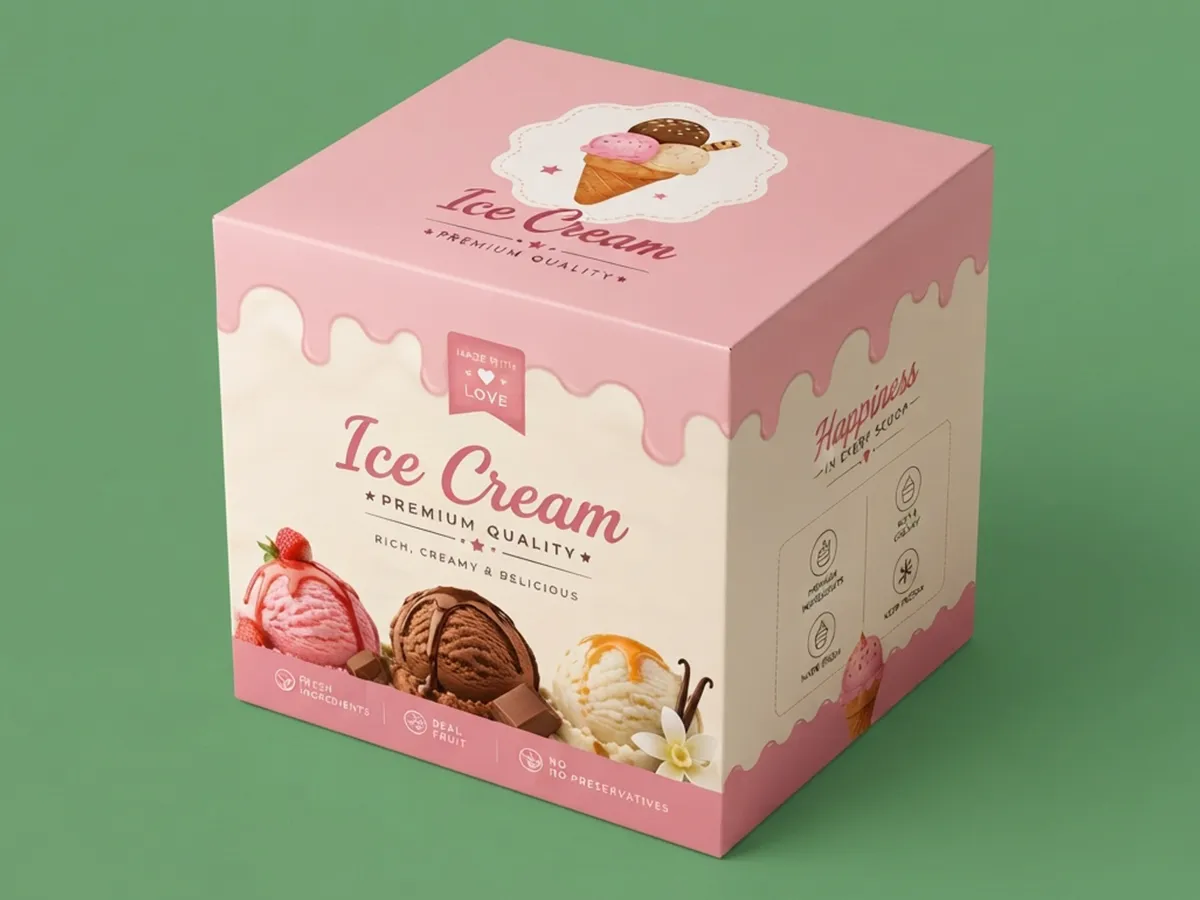 Custom Ice Cream Boxes